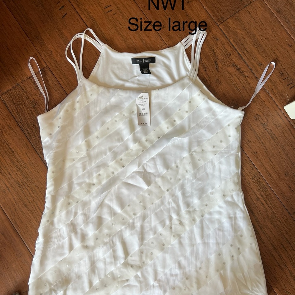 White House Black Market Textured Women's Top